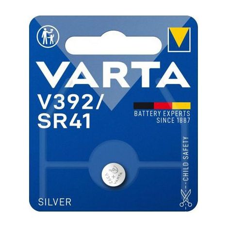 Varta V392 SR41 Pile Bouton pour Montre à l'oxyde d'argent autre (1/10)