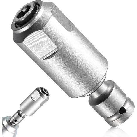 Adaptador SDS para atornillador de impacto, adaptador SDS Plus: convierte tu atornillador de impacto en un taladro percutor, ideal para taladrar y cincelar en hormigón y mampostería. (1/5)