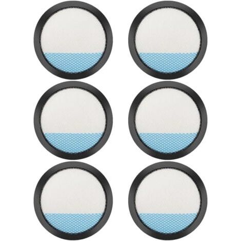 Lot de 6 filtres lavables pour aspirateur sans fil Ryobi PCL720, PBLSV716, PBLSV717 (1/5)