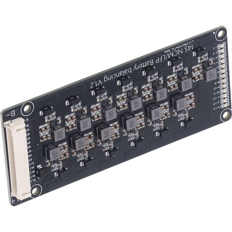 1,2A 14s Induktiver LFP-Batterieausgleicher, Universelle Aktiv-Balancerplatine für Li-Ionen-Batterien, Intelligenter Ladeausgleicher. (1/5)