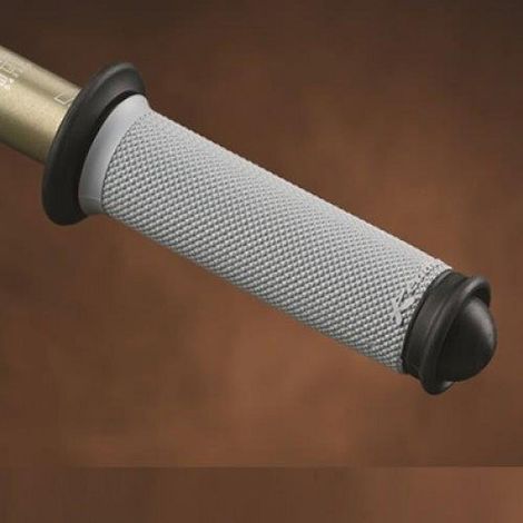 Pinzas de carretera Renthal G176 de Kevlar de doble compuesto, grises (grandes, 32 mm)