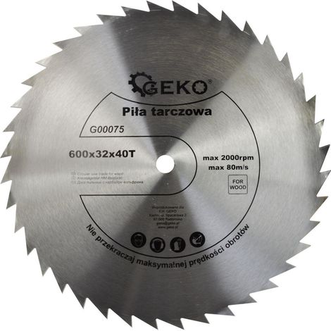 Geko Pro 600 mm 40 Zähne Metallblätter