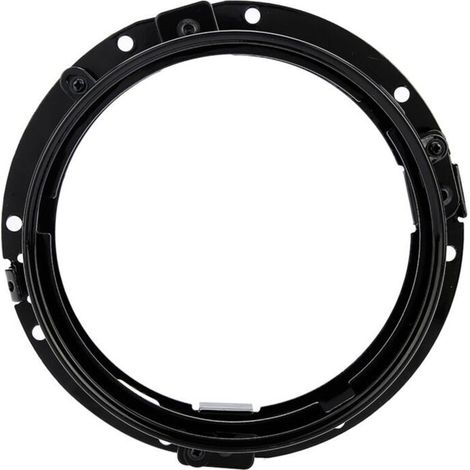 Bracket de montage à anneau rond de 7 pouces pour Jeep Wrangler (Black). (1/4)