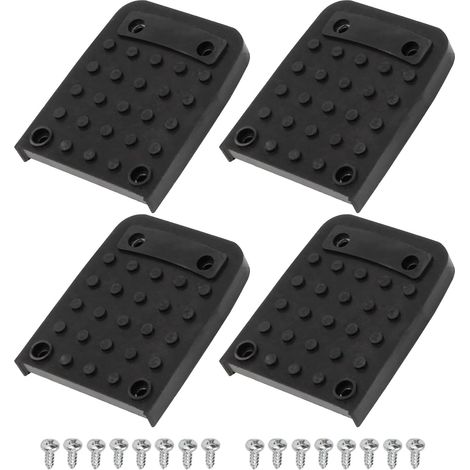Semelle Antidérapante Pour Échasses À De Plâtre 4 Pièces de Tapis Patins Trépied De Construction Avec Vis Pour Construction Plâtrage Peinture Et Performance (1/5)
