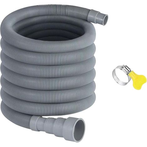 1 Tuyau évacuation, 5 m, pliable, adaptateur réglable, anti-odeur, camping-car, caravane (1/5)