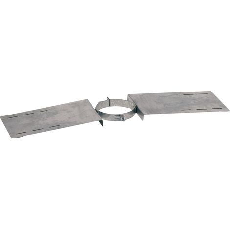 Support au toit galva Ø130