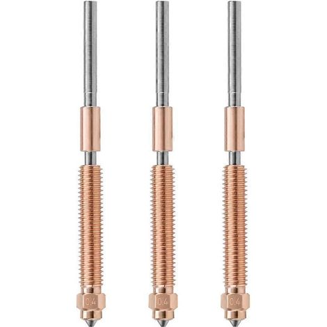 3Pcs for Creality K2 Plus Nozzle Quick-Swap Nozzle Hardened Steel (1/5)