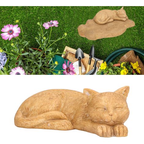Pierres Commémoratives pour Chiens et Chats Tombes Résine Antiqué Type C Sable (1/5)