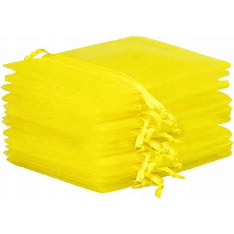 10 große Organzabeutel, 19,5 x 29,5 cm – gelb (1/5)