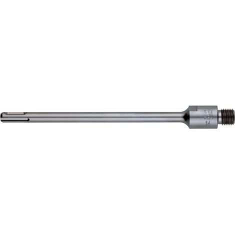 Emmanchement SDS-plus, 220 mm, avec filet extérieur M 16 pour couronnes de perçage à percussion en carbure et scies cloches universelles "Pionier" metabo