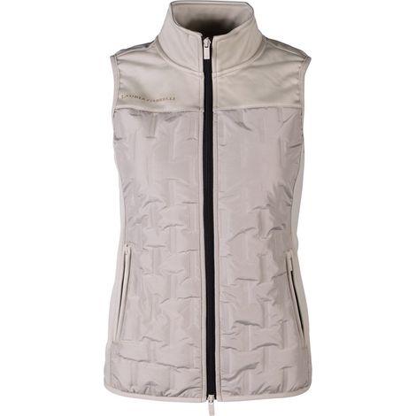 XL, Grigio e beige: Gilet smanicato donna traspirante modello Limone