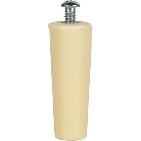 COFAN tope persiana 60 mm marfil con tornillo m-6 caja 20 unid.