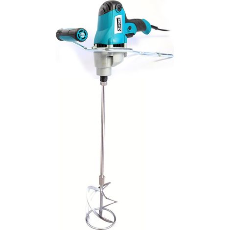 TRAPANO MISCELATORE 850W ELETTRICO FRUSTA IMPASTATORE CEMENTO MALTA 120mm 744