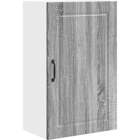 Maison Exclusive - Armadietto a muro PORTO Grigio Sonoma 50 x 31 x 80 cm