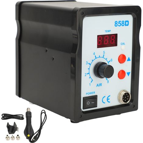 [JAMAIS UTILISÉ]Kit de station de soudage à air chaud avec fer à souder et pistolet thermique (1/5)