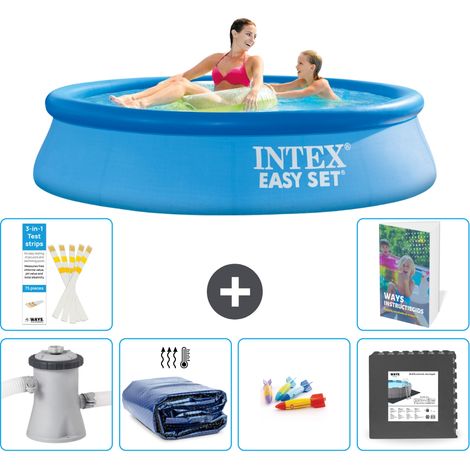 Intex Piscine Easy Set Ronde - 244x61 cm - 7-pièces  S177 (1/5)
