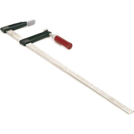 Toolland – Serre-joint 800 mm – Ouverture maximale 800 mm – Poignée ergonomique – Acier durable – 1800 g – Pour matériaux lourds (1/5)