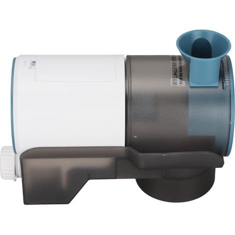 Dispensador automático de alimento para acuario con pantalla LCD [Alimentador de peces con temporizador] Modelo multifuncional para alimento seco y en hojuelas con ajuste programable.