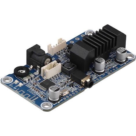 Bluetooth 5.0 Stereo-Leistungsverstärker TPA3116 (DC 12V - 24VA) abgebildet (1/5)