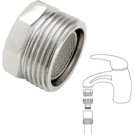 Saturnia Manche 4070080 atomiseur Adaptateur femelle 22 x 3/4