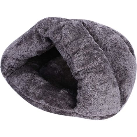Maison de couchage pour chien ou chat, grotte douce et épaissie, lit confortable pour animaux (1/4)