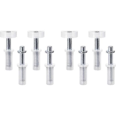 Rouleau supérieur et pivot pour kit de quincaillerie de porte pliante (1/4)