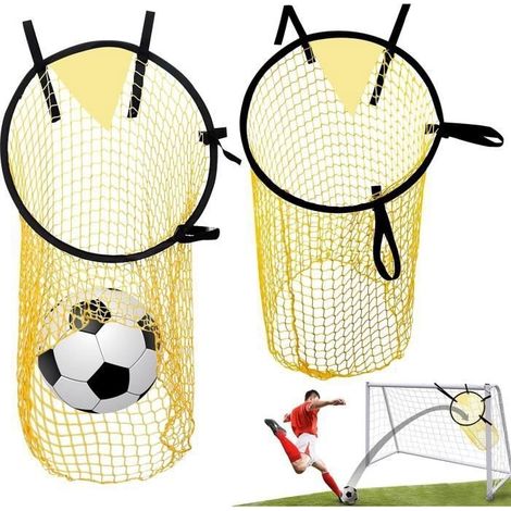 Filet de Cible de Football Lot de 2 Cible de Football Top Bins Filets Cible But Football avec Sangles Rglables multico CAGE DE FOOT (1/4)