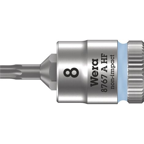 Wera 8767 A 05003360001 Innen-Sechsrund (TX) Steckschlüssel-Bit-Einsatz T 8 1/4" (6.3 mm)
