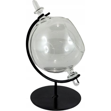 Bola de cristal sobre soporte metálico FI8 H12CM (1/5)