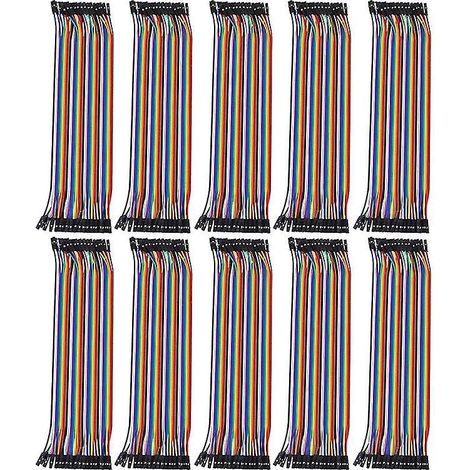 10 fils de connexion pour plaque d'essai (1/3)