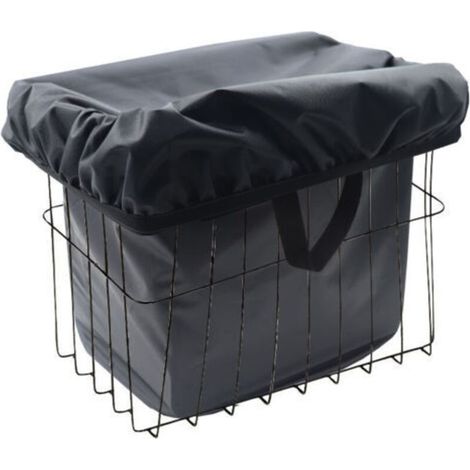 Housse étanche et anti-poussière pour meuble de jardin et panier de vélo – Noir, léger, réfléchissant, protection contre la neige et les intempéries (1/4)