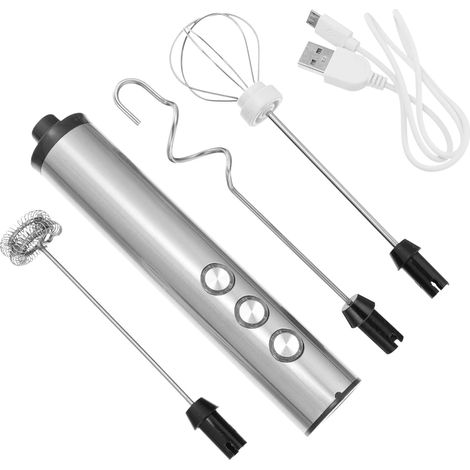 Automatic Handheld Frother and Coffee Mixer Usb Rechargeable Electric Stirrer for Foams Easy to Clean Compact Design for Lattes (1/5)