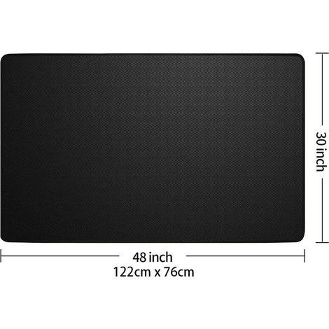 Tappetino ignifugo per camino – Protezione termica a 3 strati – Dimensioni 122 x 76 cm – Adatto per uso esterno (1/5)