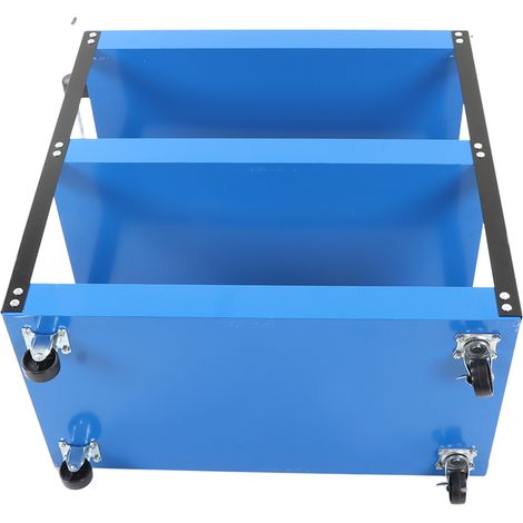Chariot à outils à 3 niveaux, capacité de charge de 110 lb, chariot utilitaire de Service robuste pour entrepôt et garage (1/5)