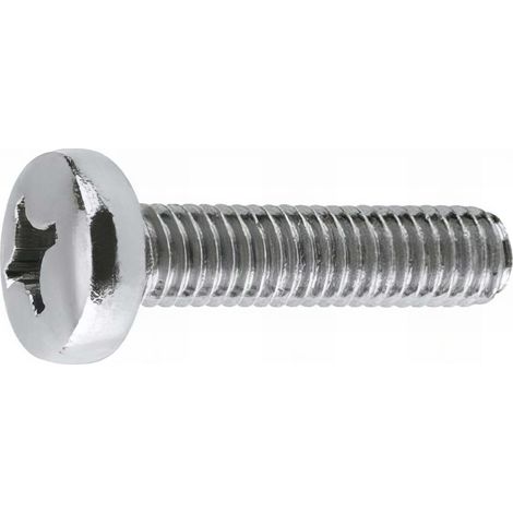 DIN 7985 - VIS MÉTRIQUE TÊTE BOMBÉE PHILLIPS ZINC 06X060 ( 250 u.) (1/2)