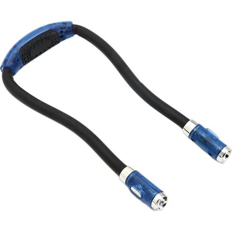 Lampe torche flexible réglable avec 4 LED pour étudier la lecture