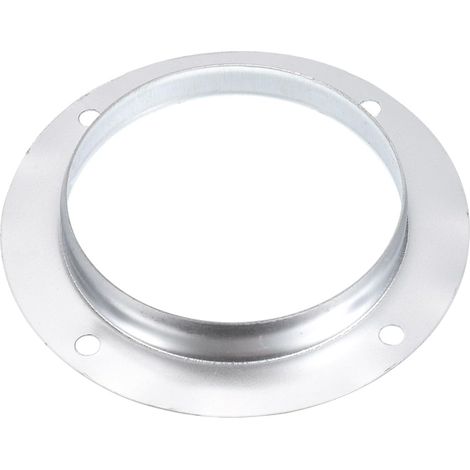 5" Conduit Connecteur Bride, 2 Paquet Métal Droit Tuyau Échappement Bride Conduit Montage Plaque pour Chauffage refroidissements Ventilation Système, Galvanisé Acier (1/5)