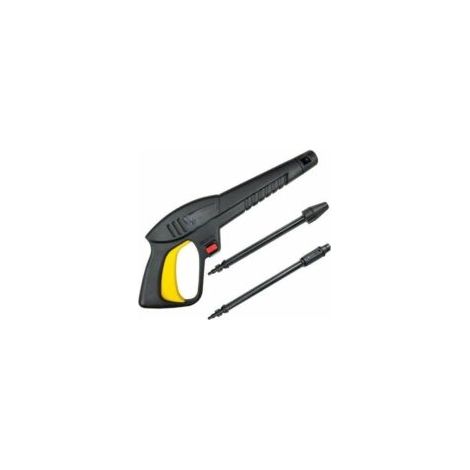 Pistola de agua a alta presión, equipada con boquilla de pulverización variable y boquilla giratoria, compatible con la hidrolimpiadora Lavor. - Crezuo