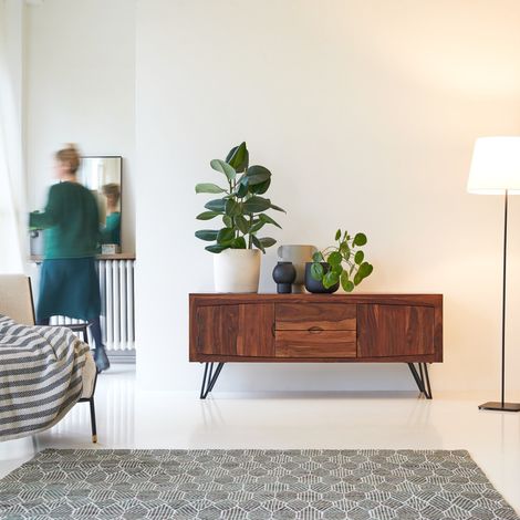 Meuble TV en bois de palissandre 150 Bonnie (1/5)