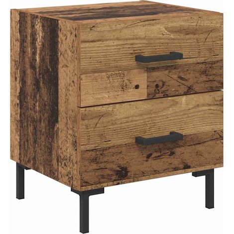 Maison Exclusive - Nachttisch Altholz 40 x 35 x 47,5 cm Holzwerks