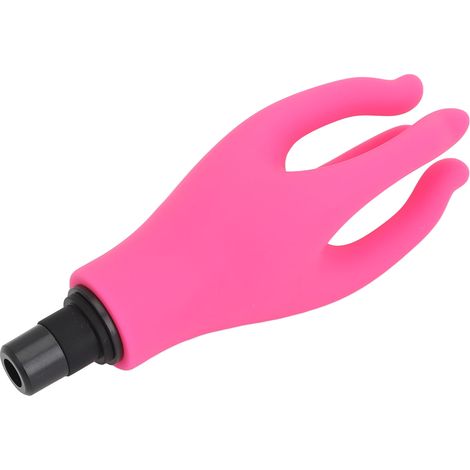 Tête de pistolet de massage en silicone étanche, 4 têtes, embout de rechange pour pistolet à fascia, rouge rose, 12 à 13 mm (1/5)
