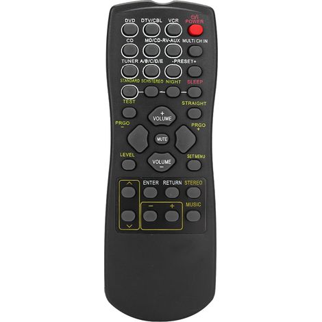 Universelle Ersatzfernbedienung für die Modelle RAV22, RX-V459, RX-V357, HTR5830 und Fernseher. (1/5)