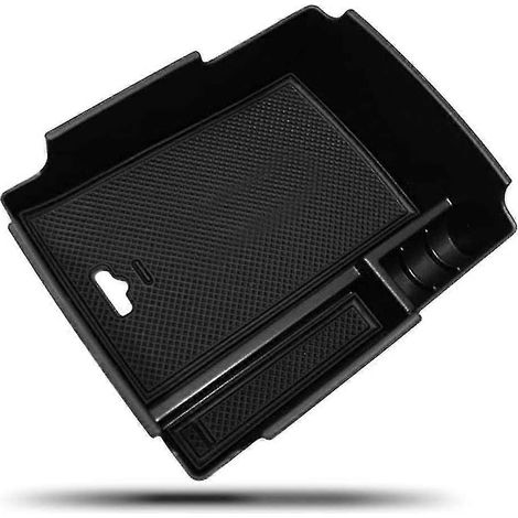 Organisateur de console centrale pour accoudoir pour Elantra 2019-2020, boîte de rangement secondaire en ABS avec porte-monnaie, compatible avec Hyundai.