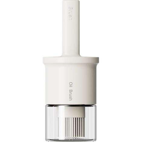 Brosse À Huile En Silicone - Bouteille À Sauce Étanche Pour Cuisine - Résistante À Haute Température Pour Barbecue Et Pâtisserie - 1 Pièce (1/5)