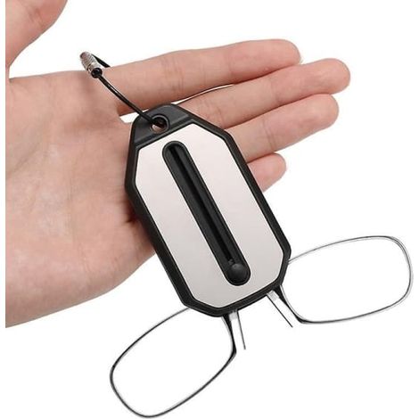 Lunettes de lecture confortables avec mini pince-nez et étui Thinoptics Styl Strengthen 3