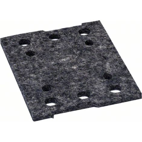 Piastra abrasiva, 110 x 100 mm, con feltro