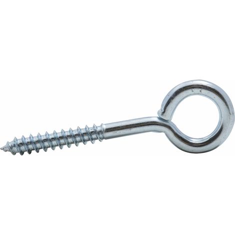 Piton à visser zingué filet bois Viswood 2,5x10mm (lot de 18 pitons)