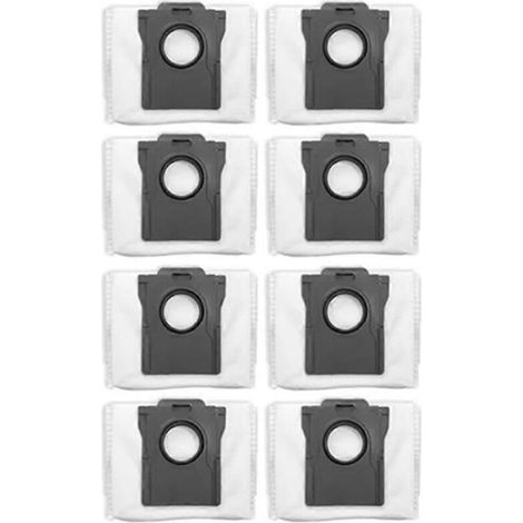 Sacs à poussière pour aspirateur Dreame D20 Plus / Dreame D20 - Pièces de rechange pour aspirateur Dreame D20 : 8 sacs à poussière
