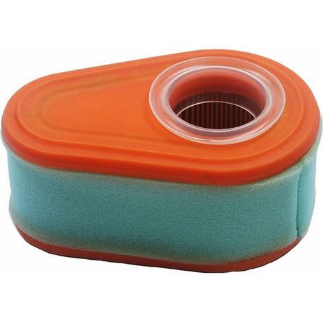 Set de filtres (1x filtre à air en papier, 1x filtre mousse) remplace Briggs & Stratton 795066 pour tracteur tondeuse (1/5)
