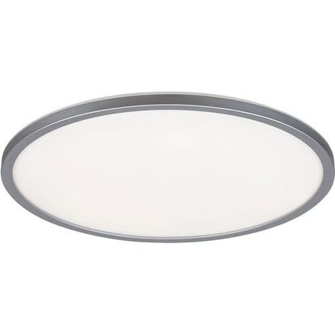 Plafonnier LED RGB 41,5 cm 22W argent Rasmus Rabalux